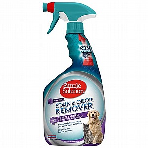 Simple Solution Pet Stain and Odor מנטרל ריחות ומסיר כתמים בניחוח פרחים 945 מ"ל Simple Solution Pet Stain and Odor מנטרל ריחות ומסיר כתמים בניחוח פרחים 945 מ"ל