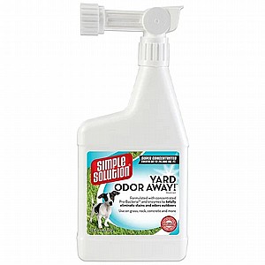 Simple Solution Yard Odor Away מנקה ומנטרל ריחות לחצרות הבתים 945 מ"ל Simple Solution Yard Odor Away מנקה ומנטרל ריחות לחצרות הבתים 945 מ"ל