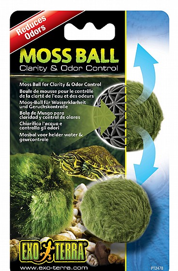 ���� ������ ��� Exo Terra MOSS BALL / CLARITY & ODOR CONTROL PT2478