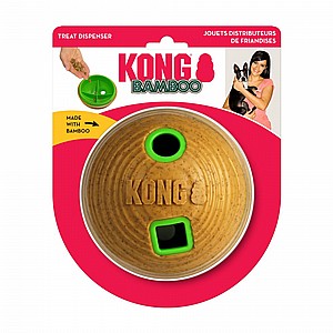 Kong Bamboo Feeder Ball כדור מזין במבוק Kong Bamboo Feeder Ball כדור מזין במבוק