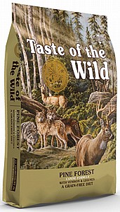 2ק"ג Taste Of The Wild Pine Forest Canine Formula with Venison & Legumes 2ק"ג Taste Of The Wild Pine Forest Canine Formula with Venison & Legumes