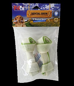 PETEX זוג עצמות קשר דנטליות לכלבים בגודל של 5 אינץ בתוספת כלורופיל 90 גרם PETEX זוג עצמות קשר דנטליות לכלבים בגודל של 5 אינץ בתוספת כלורופיל 90 גרם