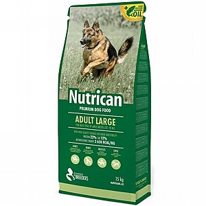 Nutrican Adult Large נוטריקן בוגר גזע גדול 15 ק"ג Nutrican Adult Large נוטריקן בוגר גזע גדול 15 ק"ג