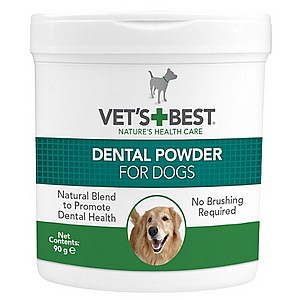 Vet's +Best Dental Powder For Dogs אבקה לניקוי שיניים לכלבים 90 גר Vet's +Best Dental Powder For Dogs אבקה לניקוי שיניים לכלבים 90 גר