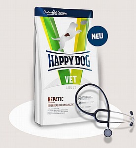 Happy Dog Hepatic תמיכה תזונתית במחלות כבד 4ק"ג Happy Dog Hepatic תמיכה תזונתית במחלות כבד 4ק"ג