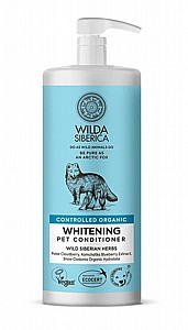 Wilda Siberica Whitening Pet Conditioner קונדישנר אורגני לחיות עם פרווה לבנה 400 מ"ל Wilda Siberica Whitening Pet Conditioner קונדישנר אורגני לחיות עם פרווה לבנה 400 מ"ל