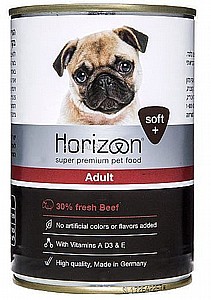 הורייזן HORIZON שימורים לכלבים בטעם בקר 400 גר' הורייזן HORIZON שימורים לכלבים בטעם בקר 400 גר'