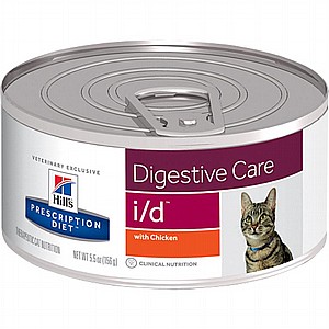 שימורי Digestive Care i/d Hill's Prescription Diet לחתול 156 גרם שימורי Digestive Care i/d Hill's Prescription Diet לחתול 156 גרם