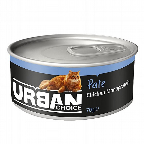 Urban Choice Pate  for Cats Chicken ��� ��� 70 ��