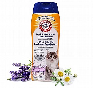 Arm&Hammer 2-in-1 Dander&Odor Control Shampoo For Cats ���� ����� ������ ����� ������� 591 �"�