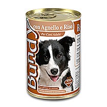 מזון מלא לח לכלבים עשיר בכבש ואורז 400גר BUNDY מזון מלא לח לכלבים עשיר בכבש ואורז 400גר BUNDY