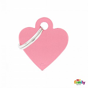 �� ��� ���� ��������� SMALL HEART PINK IN ALUMINUM
