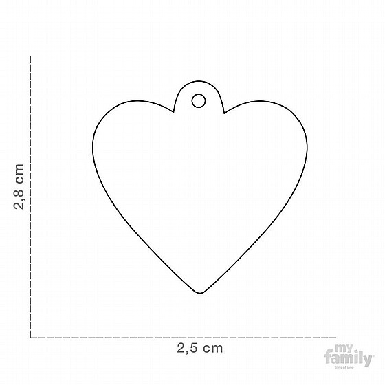 �� ��� ���� SMALL HEART GREEN 