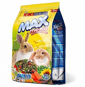מזון יבש לארנב 1 ק"ג KIKI MAX MENU RABBIT מזון יבש לארנב 1 ק"ג KIKI MAX MENU RABBIT