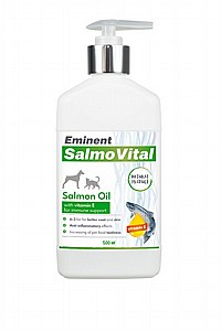 Eminent SalmoVital שמן סלמון לכלבים וחתולים 500מ"ל Eminent SalmoVital שמן סלמון לכלבים וחתולים 500מ"ל