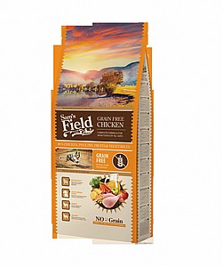 סמס פילד מזון יבש ללא דגנים לכלבים 13 ק"ג - עוף SAM`S FIELD סמס פילד מזון יבש ללא דגנים לכלבים 13 ק"ג - עוף SAM`S FIELD