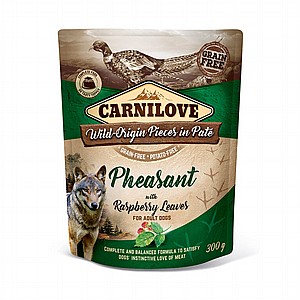 פאוץ Carnilove לכלב-פסיון ופטל 300גר' פאוץ Carnilove לכלב-פסיון ופטל 300גר'