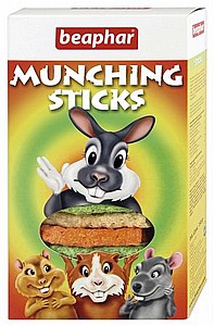 Beaphar Munching Sticks חטיף למכרסמים Beaphar Munching Sticks חטיף למכרסמים