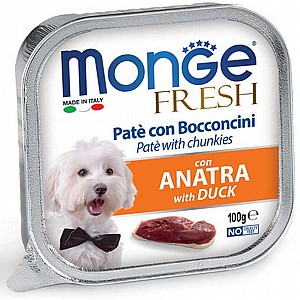 Monge Paté and Chunkies with Duck פטה עם חתיכות ברווז 100גר Monge Paté and Chunkies with Duck פטה עם חתיכות ברווז 100גר