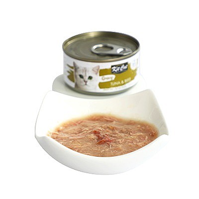 Kit Cat Gravy Canned Food Tuna & Beef ���� ���� ��� ������� �� ���� ���� ��� 70��