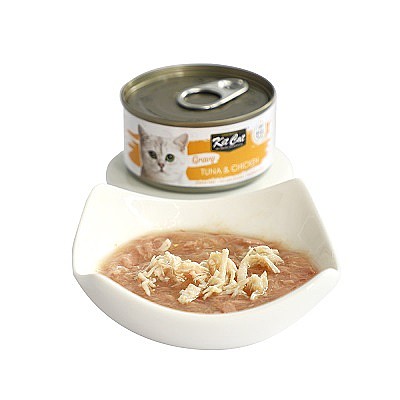 Kit Cat Gravy Canned Food Tuna & Chicken ���� ���� ��� ������� �� ���� ���� 70��