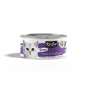 Kit Cat Gravy Canned Food Tuna & Whitebait ���� ���� ��� ������� �� ���� ����� ����� 70��