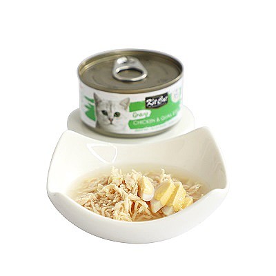 Kit Cat Gravy Canned Food Chicken & Quail Egg ���� ���� ��� ������� �� ��� ����� 70�� 