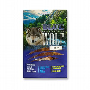 BLUE WOLF חטיף פרימיום לכלב – רצועות חזה ברווז מובחר 80 גרם BLUE WOLF חטיף פרימיום לכלב – רצועות חזה ברווז מובחר 80 גרם