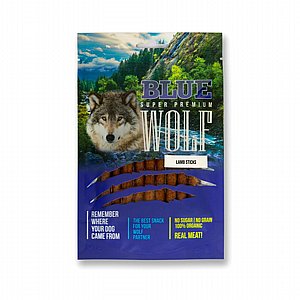 BLUE WOLF חטיף פרימיום לכלב – מקלוני כבש טבולים בשמן זית 80 גרם BLUE WOLF חטיף פרימיום לכלב – מקלוני כבש טבולים בשמן זית 80 גרם