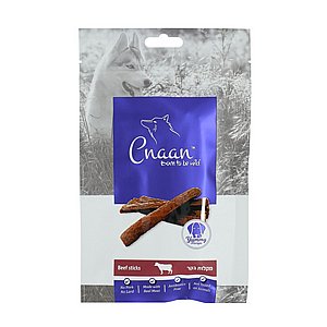 כנען - חטיף לכלבים מקלות בקר- 100 גרם כנען - חטיף לכלבים מקלות בקר- 100 גרם