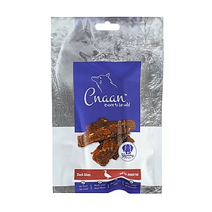 כנען - חטיף לכלבים פרוסות ברווז - 100 גרם כנען - חטיף לכלבים פרוסות ברווז - 100 גרם