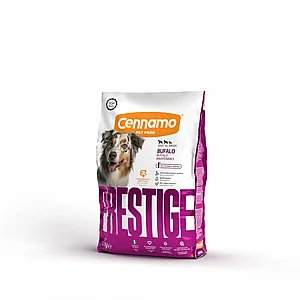 פריסטיגי באפלו מזון יבש לכלבים 12 ק"ג -Prestige-Adult Maintenance All Breeds Buffalo 12kg פריסטיגי באפלו מזון יבש לכלבים 12 ק"ג -Prestige-Adult Maintenance All Breeds Buffalo 12kg