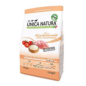  ������ ����� ��� ,���� ������� 12 �� � MONO-UNICA NATURA ADULT  CHICKEN
