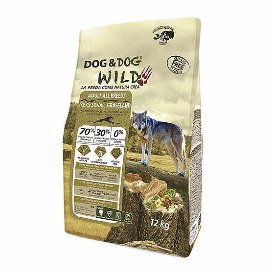 ������ ����� ���� ������� 12 �"� -REGIONAL GRASSLAND ADULT ALL BREADS-DOG & DOG WILD