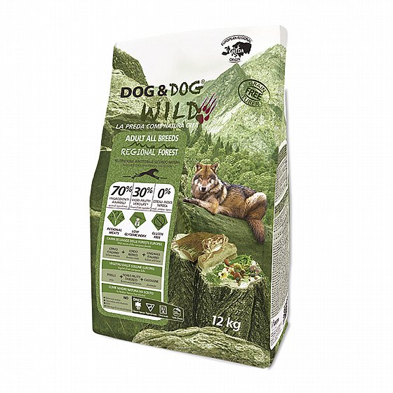 ������ ����� ���� ����� 12 �"�  REGIONAL FOREST ADULT ALL BREADS-DOG & DOG WILD