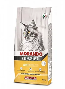 Morando Professional, אוכל לחתול מסורס עוף ועגל 1.5 קג Morando Professional, אוכל לחתול מסורס עוף ועגל 1.5 קג