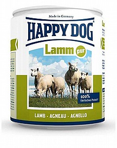 שימורים HAPPY DOG בשר כבש 400 גר LAMB 100% שימורים HAPPY DOG בשר כבש 400 גר LAMB 100%
