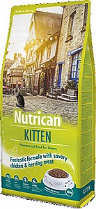 Nutrican Kitten נוטריקן לגירי החתול 2 ק"ג Nutrican Kitten נוטריקן לגירי החתול 2 ק"ג