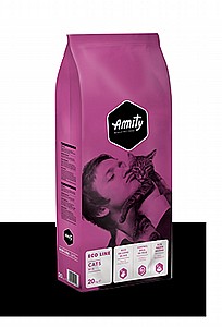 AMITY ECOLINE CAT MIX מזון מלא לחתולים מיקס 20 ק"ג AMITY ECOLINE CAT MIX מזון מלא לחתולים מיקס 20 ק"ג