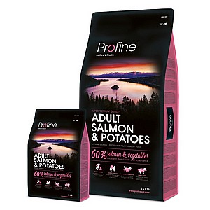 PROFINE פרופיין מזון יבש לכלבים בוגרים- סלמון 3 ק``ג PROFINE פרופיין מזון יבש לכלבים בוגרים- סלמון 3 ק``ג