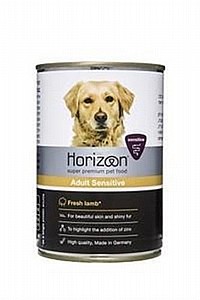 הוריזון HORIZON שימורים לכלבים בוגרים -סנסיטיב כבש ואורז 400 גרם הוריזון HORIZON שימורים לכלבים בוגרים -סנסיטיב כבש ואורז 400 גרם