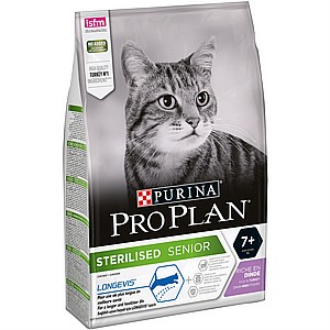 PRO PLAN STERILISED/ADULT סניור 7+ מעוקר/ מסורס עשיר בבשר הודו 3.4 ק"ג PRO PLAN STERILISED/ADULT סניור 7+ מעוקר/ מסורס עשיר בבשר הודו 3.4 ק"ג