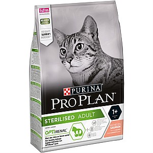 PRO PLAN STERILISED מסורס/ מעוקר עשיר בבשר סלמון 3.4 ק"ג PRO PLAN STERILISED מסורס/ מעוקר עשיר בבשר סלמון 3.4 ק"ג