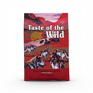 ����� ��� �� ����� �������� � ���� �� ��� 13�"�  Taste Of The Wild Southwest Canyon Canine Formula with Wild Boar