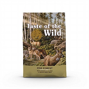 ����� ��� �� ����� ����� � ��� ���� ������ 12�"� Taste Of The Wild Pine Forest Canine Formula with Venison & Legumes