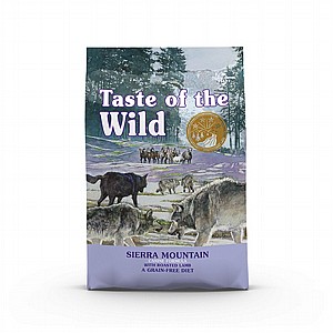 טייסט אוף דה ווילד סיירה – בשר כבש צלוי 12ק"ג Taste Of The Wild Sierra Mountain Canine Formula with Roasted Lamb טייסט אוף דה ווילד סיירה – בשר כבש צלוי 12ק"ג Taste Of The Wild Sierra Mountain Canine Formula with Roasted Lamb