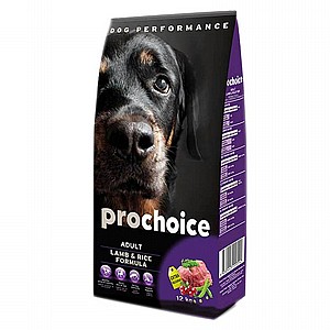 פרוצ'וייס מזון לכלבים בוגרים- כבש ואורז 3 ק"ג PROCHOICE פרוצ'וייס מזון לכלבים בוגרים- כבש ואורז 3 ק"ג PROCHOICE