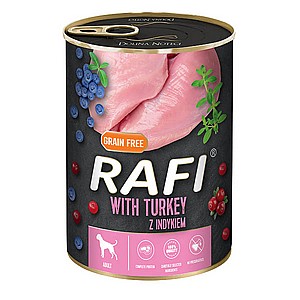 ������� ���� ���� �������� �������� 400 ��� wet dog food RAFI pate 400g